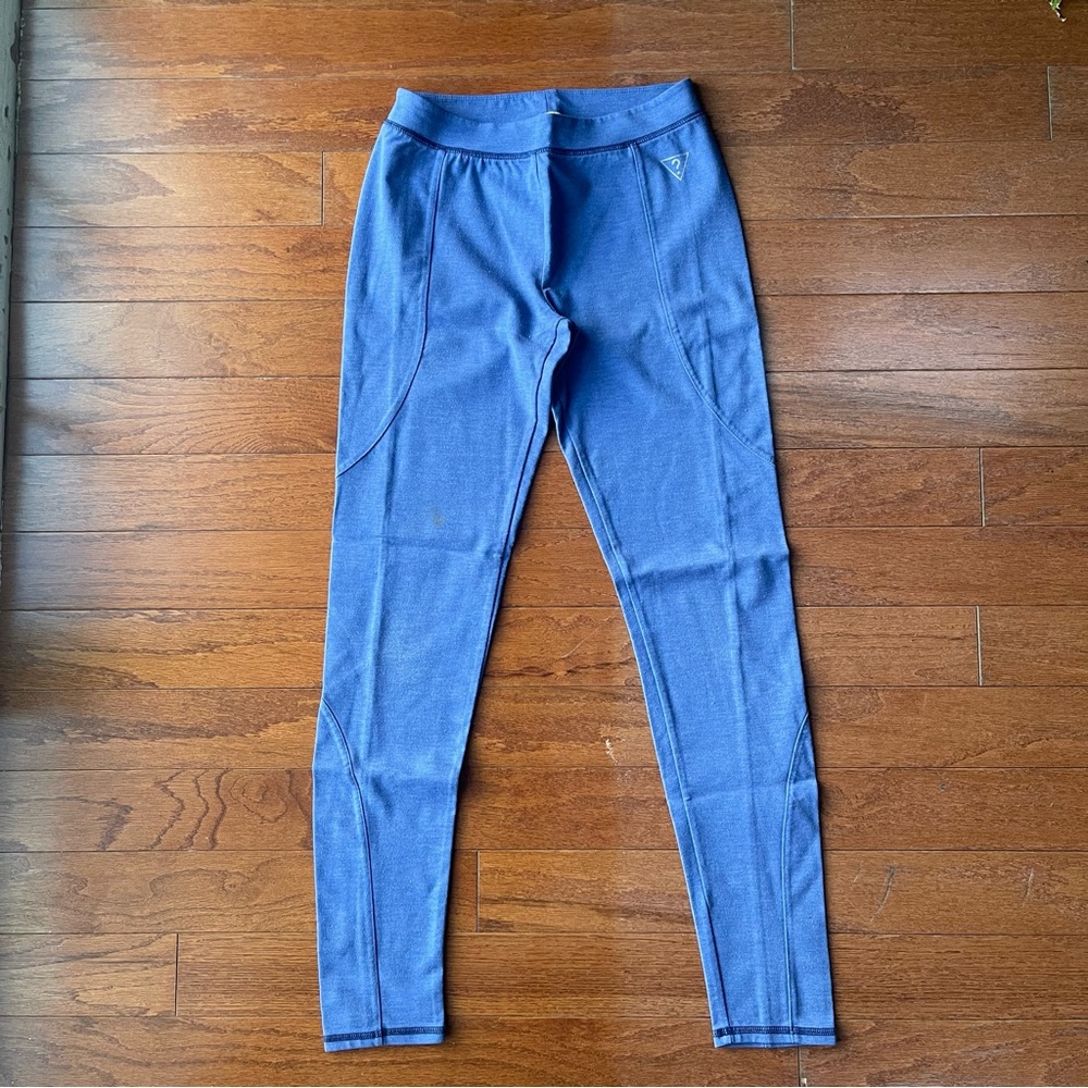 Guess Blue Workout Leggings Size Small